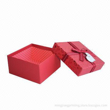 Gift Box with Embossment Art Process
